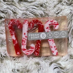 Candy Cane Christmas Bar Soap Peppermint New Basin Disney Parks